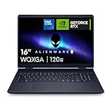Alienware 16 Aurora Gaming Laptop AC16250 16' WQXGA 120Hz 100% sRGB Display, Intel Core 7 240H Series 2, NVIDIA GeForce RTX 5060, 16GB RAM, 1TB SSD, Windows 11 Home, Weiß beleuchtete QWERTZ-Tastatur