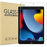 ProCase [1 Stück Schutzfolie für iPad 10,2 Zoll 9. / 8. / 7. Generation 2021/2020/2019, Displayschutzfolie 9H Gehärtetes Glas Screen Protector Folie –Klar