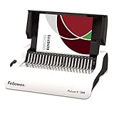 Fellowes 5620701 Kleinbüro Plastikbindegerät Pulsar-E 300 weiß/Silber, elektrisch