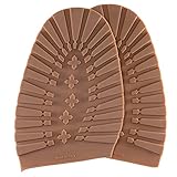 Trekking Sohle für Wanderschuhe Reparatur Set hell / Repair Sole Pad / Kövulfix Sohlenkleber / ausführliche Anleitung / Premium Set von Langlauf Schuhbedarf (Größe 2 : 135x180mm)