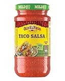 Old El Paso Tortilla Taco Salsa Mild — fruchtig-würziger Tomatensalat — 1 x 235 g
