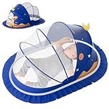 NABY CRIB NET - Kinderwagennetz | Tragbares Himmelbaldachin für Reisen | Baldachin für Reisen | Atmungsaktive und faltbare Baldachin für B