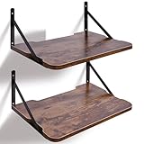 BEARUT Projektorregal, 41,1 x 27,9 cm (L x B), Projektor-Wandhalterung, schwebendes Regal, Projektor-Halterung, Router-Regal, Modem-Kabelbox, Regal für Xbox-Serie, PS5, PS4, UK MDF2