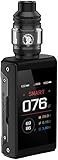 GEEKVAPE T200 Aegis Touch Kit | Original Geekvape T200 (Aegis Touch) Starter Kit 200W mit Z 2021 Tank Fit Z Spulen kein Nikotin Kompakt