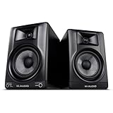 M-AUDIO BX5BT 5-Zoll Desktop Studio Monitor Lautsprecher Paar mit DSP, Bluetooth sowie App-Steuerung für Musikproduktion, Video-Editing, Content Creation und Podcasting