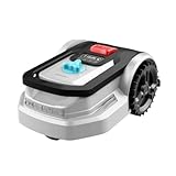 Cecotec Rasenmähroboter Conga Grasshopper 300. Digitaler Brushlessmotor, Flächen von 300 m², maximale Steigung von 27%, Schnittblattregler, Regensensor, Plug & Play