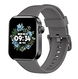 DDXCAW Smartwatch für Damen und Herren, 4,7 cm (1,85 Zoll), Smartwatch mit Anruf, Bluetooth, Schrittzähler, Stoppuhr, Pulsuhr, Schlaf, Smartwatch mit 147 Sportmodi, wasserdicht IP68, für Android iOS