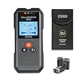 STROXX - Wanddetektor MK10 5in1 inkl. 3 Batterien - Leitungssucher - Ortungsgerät - Wandscanner - Kabelfinder - Stromleitungsfinder - für Holz, Eisenmetalle, Nichteisenmetalle und Kabel
