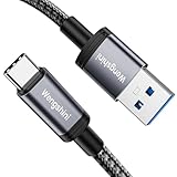 Wengshini USB C Datenkabel 1M,3.1A Schnellladung,USB 3.1 Gen 2 10Gbps Datenübertragung,Android Auto Kabel für iPhone 16 iPhone 15 Samsung Galaxy S24 S23 S22,Sony XZ,LG V20 G5 G6,HTC10,SSD etc