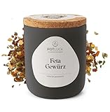 POTLUCK | Feta Gewürz | Gewürzmischung im Keramiktopf | 50g | Mit natürlichen Inhaltsstoffen