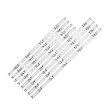 HABITZ LED-Hintergrundbeleuchtungsstreifen, 9 Lampen, kompatibel mit LG 47 Zoll TV DRT 3.0 47 Zoll 47GB6500 47LB652V 47LB631V 47LB561V 47LB6300 47lb650v 47LB5610 47LB5655 V