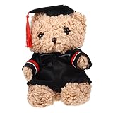 JOINPAYA Abschluss-teddybär Kleine Stoffbären Ausgestopfte Bären Abschluss Ausgestopfter Bär Party-abschlussbär Bär Ornament Abschlussbären Cartoon-bär Abschluss Bär Rot Plüsch