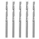 Wolframstahl-Spiralfräser, Holzschnitz-Fräser, hochwertig, langlebig, effizient für Holzschnitzerei