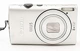 Canon IXUS 230 HS Digitalkamera (12 MP, 8-fach opt, Zoom, 7,6cm (3 Zoll) Display, bildstabilisiert) silber
