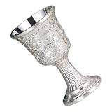 LIFKOME Vintage Weinbecher Retro Stil Delikater Weinkelch für Zuhause und Festliche Anlässe Mehrzweck Trinklöffel aus Bruchsicherem Material Elegantes Geschenk für Weinliebhaber und