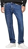 Tommy Jeans Herren Jeans Hose Ryan Regular Straight Fit, Blau (Denim Dark), 31W/30L