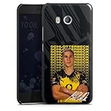 DeinDesign Hard Case kompatibel mit HTC U11 Schutzhülle schwarz Smartphone Backcover Borussia Dortmund Nico Schlotterbeck BVB