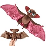 Vmxlso Transylvania Fledermaus Kuscheltier, Halloween Kuscheltier Fledermaus, Weihnachten Fledermaus Plüschtier, Halloween Plüschtier Fledermaus, Fledermaus Stofftier Geschenke für Kinder, Erwachsene