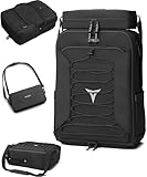 Breaking Limits Sporttasche mit Rucksackfunktion - Sporttasche mit Schuhfach und Nassfach für Herren & Damen - Fitness Sportrucksack - Gym Tasche als Rucksack Tragbar - Fitness Backpack - Reisetasche