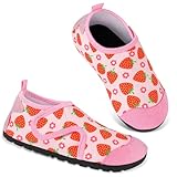 AOOSU Badeschuhe Kinder Schwimmschuhe Mädchen Wasserschuhe Jungen, Strandschuhe Schnell Trocken Badesoken Kleinkind Barfuss Schuh für Mädchen Jungen Baby Beach Pool 26-27