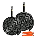 Gummi-Innenschläuche für 66 cm Elektro- und Falträder, 2-teiliges Set (2 x Schlauch + 2 x Hebel)