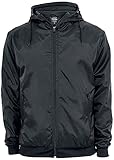Urban Classics TB160 Herren Jacke Windbreaker, Gr. XX-Large, Schwarz (black 7)