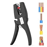 Doplop Selbsteinstellende Kabelabisolierzange mit Abisolierautomatik & Schneidefunktion für Elektroinstallation, KFZ & Elektronik [AWG 32-7/0.03-16mm²]​
