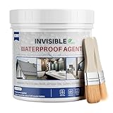 SCNK 500g Transparente Wasserdichte Beschichtung, Flüssige Wasserdichte Versiegelung Unsichtbares Wasserdichtes Mittel für Innen und Außen Klare Versiegelung Wasserdicht