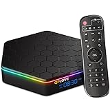 Android TV Box, 4GB RAM 32GB ROM Android 12.0 TV Box H618 CPU Support 3D 6K 2.4G/5.0G WiFi6 BT 5.0 Smart TV Box