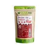 Nutripur Eispulver Erdbeere – Vitamin Eis Pulver zum Selbermachen – Zuckerfrei, Natürlich, Für Kinder geeignet – Vitamin C Quelle – Ohne Zusatzstoffe - Vegan - 100g (Protein-Eis)