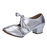 Ballerina Damen, Wildling Damenschuhe Lackschuhe Weite K Mokkasins Balerinaschuhe Barfuss Sportliche Ballerinas Festliche Business Slipper Schwarze Mittelalter Tanzschuhe Halbschuhe