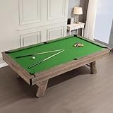 Black Eight Billardtisch, kommerzieller Indoor-Billardtisch, amerikanischer 3-in-1-Multifunktionstisch von Home Standard(A1,2.44m)