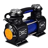 YCDJCS Luftkompressor Reifenfüller Tragbare Luftpumpe Für Autoreifen Digitale Reifenpumpe Mit LED-Notlicht Für LKW Motorräder Und Andere Schlauchboote Stationäre Druckluft-Kompressoren