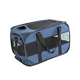 Happyyami Faltbare Haustiertrage Tasche Große Kapazität Transporttasche Für Hunde Und Katzen Tragbar Für Reisen Und Ausflüge Vielseitige Outdoor Haustier Tragetasche Ideal Für Auto