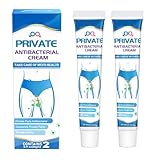 2 Stück Antibakterielle Intimcreme Gegen Juckreiz, Antimykotische Creme für Männer & Frauen, Intimpflege zur Schnellen Linderung & Geruchskontrolle