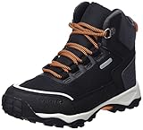Viking Akkarvik Mid WP Wanderschuh, Black/Orange, 39