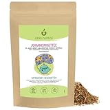 IDDA Herbal Johanniskraut Tee 250g, Johanniskrautkraut getrocknet und geschnitten, Johanniskrauttee