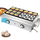 Antihaftbeschichtete rote Bohnenkuchen- und Eier-Burger-Maker mit Cool-Touch-Griffen für einfaches Kochen und Reinigen