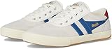 Gola Tennis-Mark Cox Damen-Sneaker, Off White/M Blue/D Red, 9.5