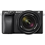 Sony Alpha 6400 | APS-C Spiegellose Kamera mit 18-135mm f/3.5-5.6 Zoom-Objektiv (Schneller 0,02s Autofokus, neigbares Display für Vlogging)