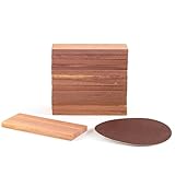 Hanseholz 7X Zedernholzblöcke – FSC®-Zertifiziert – Natürlicher Bio Mottenschutz für den Kleiderschrank – Langlebige und chemiefreie Mottenabwehr gegen Kleidermotten Schrank Kleiderschutz (14 Stück)