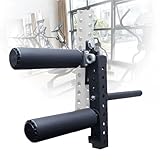 LwiftGal Leg Extension Attachment für Home Gym, Sitzende Beinverlängerung und Curl Machine Power Cage Rack Attachments mit 8 verstellbaren Positionen für Beinkrafttraining,16mm