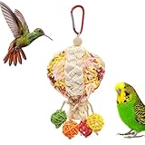 Nymphensittichspielzeug, natürliches Vogelspielzeug, Kauspielzeug für Vögel, Mehrzweck-Vogelzubehör für Kinder, Familie, Freunde, Zuhause
