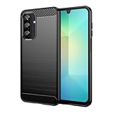 Effcotuo Handyhülle für Samsung Galaxy A26 5G Hülle, Ultra Thin Cover Stoßfest Case Handyhülle Schutzhülle Shock Absorption passt Hülle - Schwarz