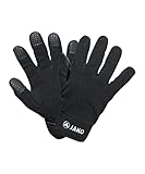 JAKO Unisex Feldspielerhandschuhe Fleece, Schwarz, 5