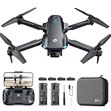 Holy Stone HS290 faltbare Drohne mit Kamera 1080P für Anfänger&Kinder, Quadcopter mit Optischem Fluss, App-Steuerung, Tap-Fly, 3 Geschwindigkeitsstufen, 2 Akkus, Spielzeug/Geschenk für Jungen&Mädchen