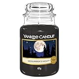 Yankee Candle Duftkerze im Glas (groß) | Midsummer's Night | Kerze mit langer Brenndauer bis zu 150 Stunden | Perfekt zum Muttertag | Geschenke für Frauen