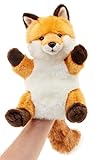Uni-Toys - Handpuppe Rotfuchs klassisch - 28 cm (Höhe) - Plüsch-Puppe, Fuchs - Plüschtier, Kuscheltier
