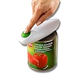 3 PAGEN® elektrischer Dosenöffner + gratis Deckelöffner – Einfaches Öffnen von Konserven und Dosen – praktischer Küchenhelfer – ideal für Senioren oder bei Einschränkungen der Hände – Batteriebetrieb