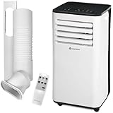 HANTECH Mobile Klimaanlage 9000 BTU |AC-A016-09KR2 | 3-in-1 Kühlgerät mit Ventilator & Entfeuchter | Effiziente Kühlung bis 33 m² | Inkl. Fernbedienung & Abluftschlauch